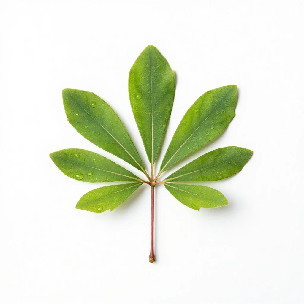 Leucothoe isolated on a white background