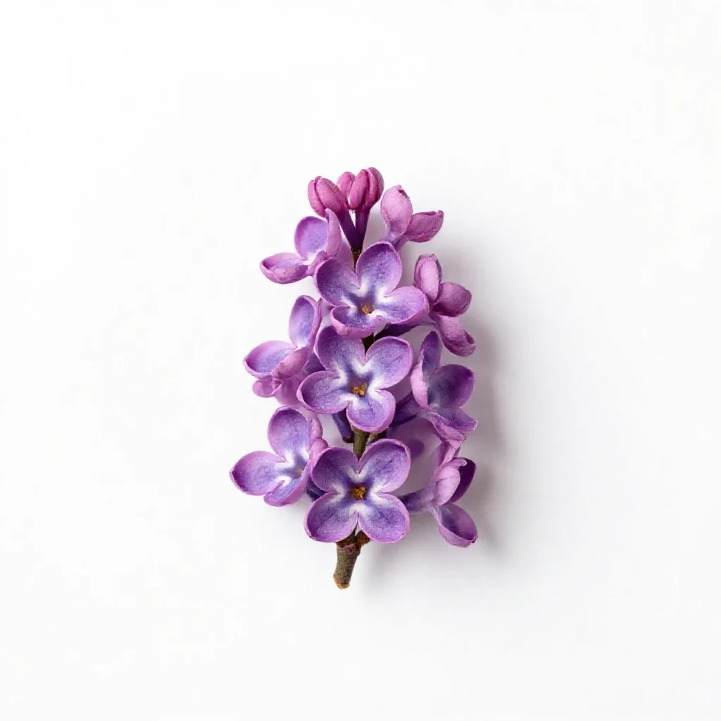 Lilac isolated on a white background