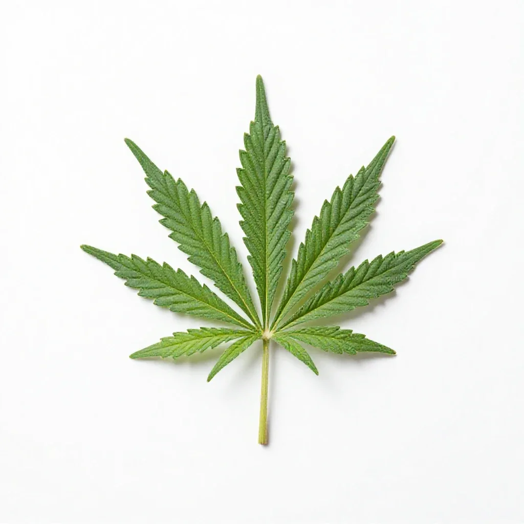 Marijuana isolated on a white background