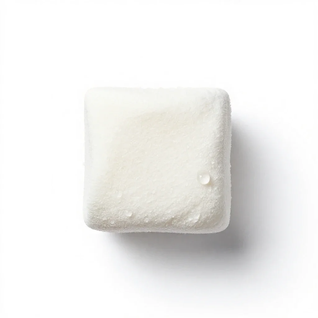 Marsh mallow isolated on a white background