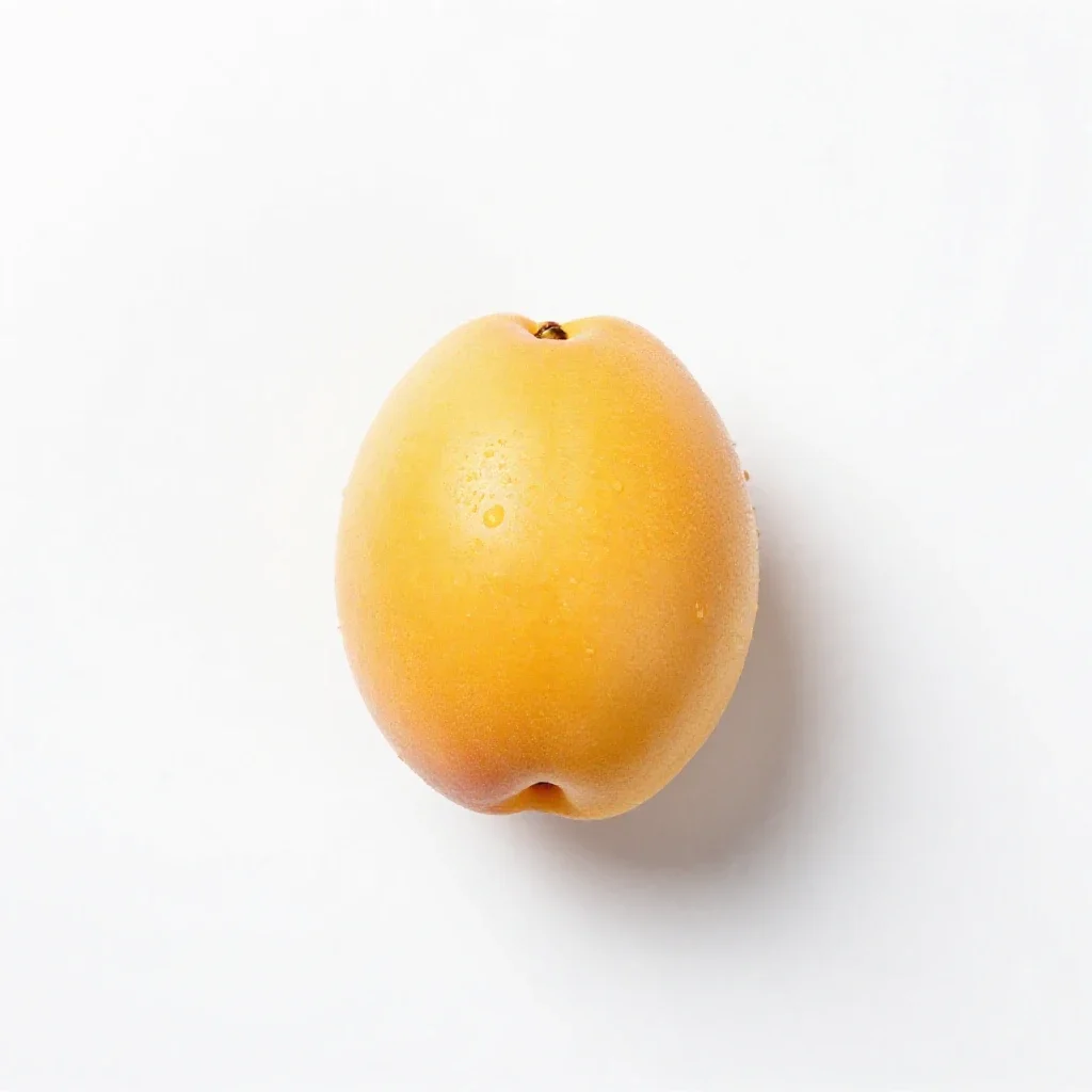 Maypop isolated on a white background