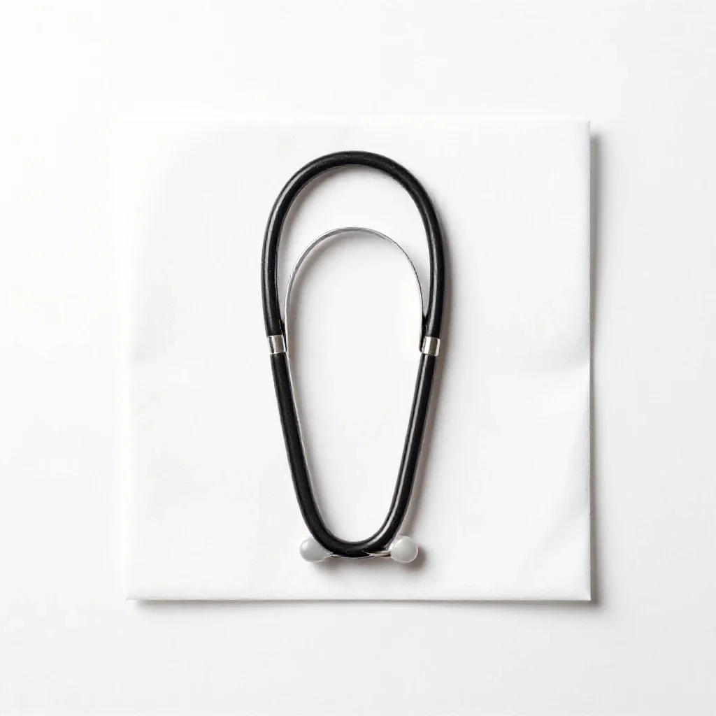 Medic isolated on a white background