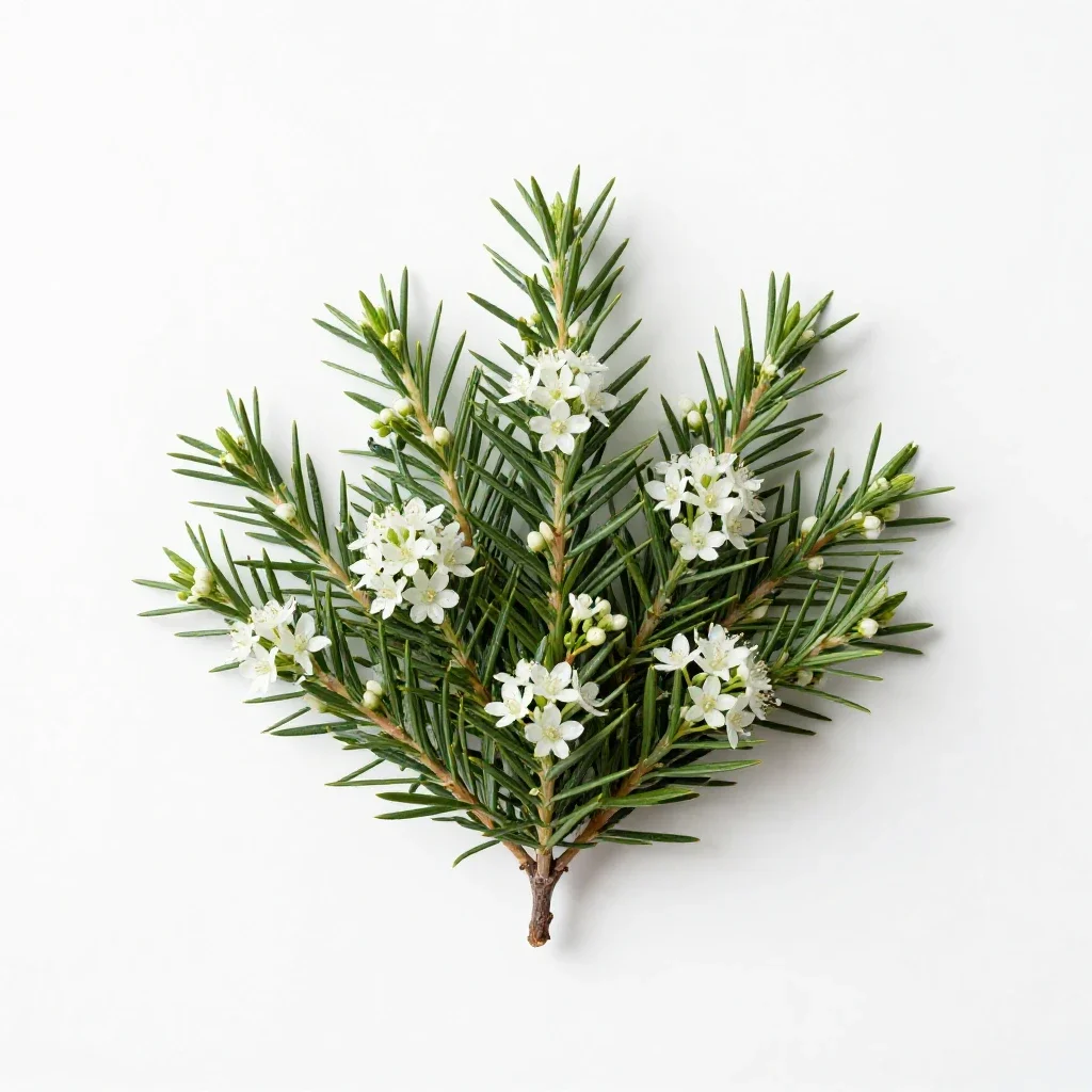 Needlebush isolated on a white background