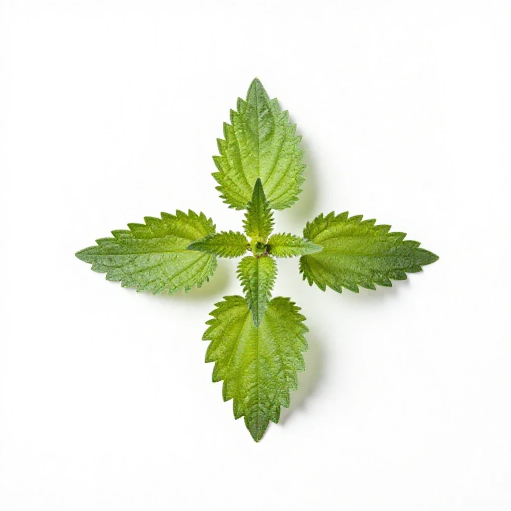 Nettle isolated on a white background