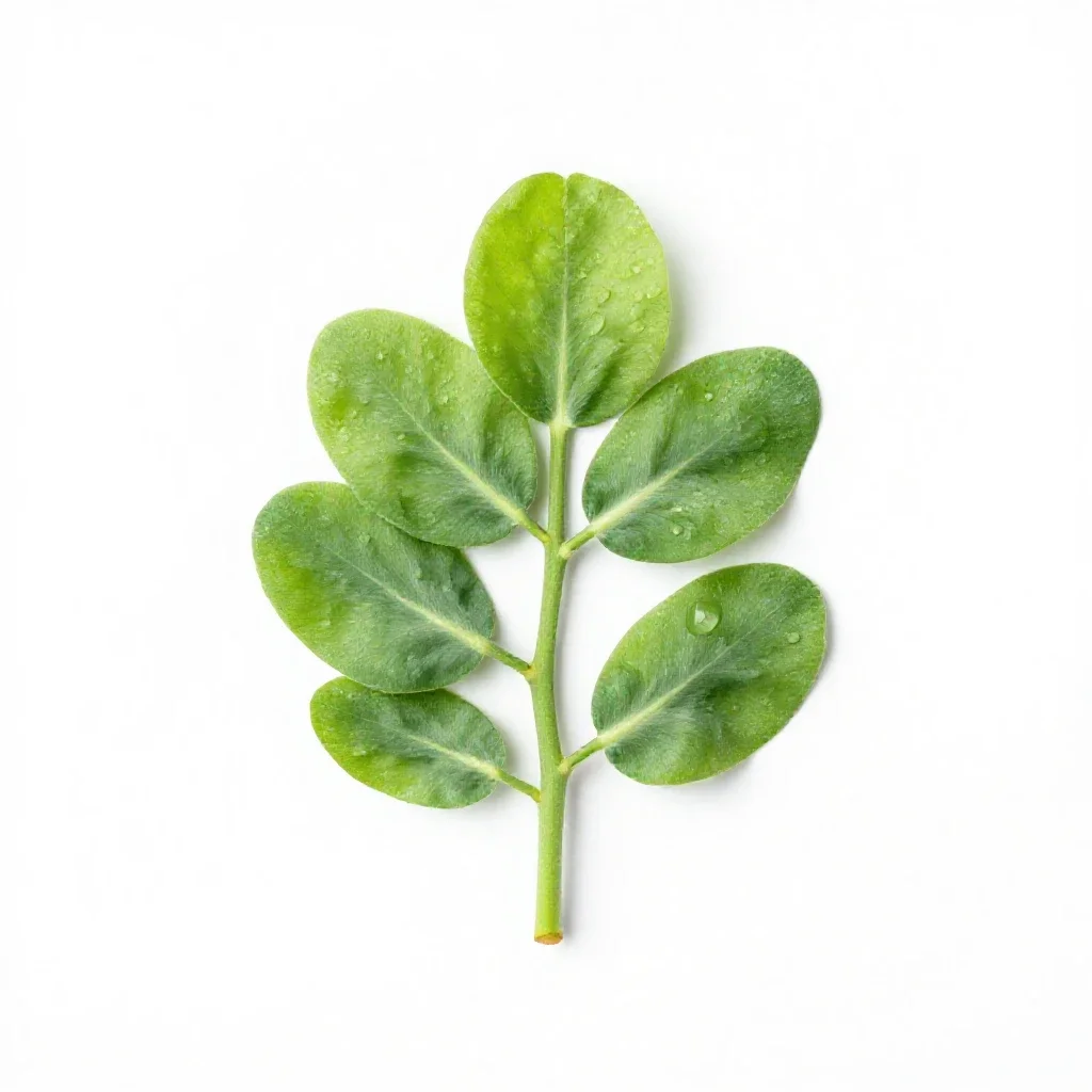 Pea tree isolated on a white background