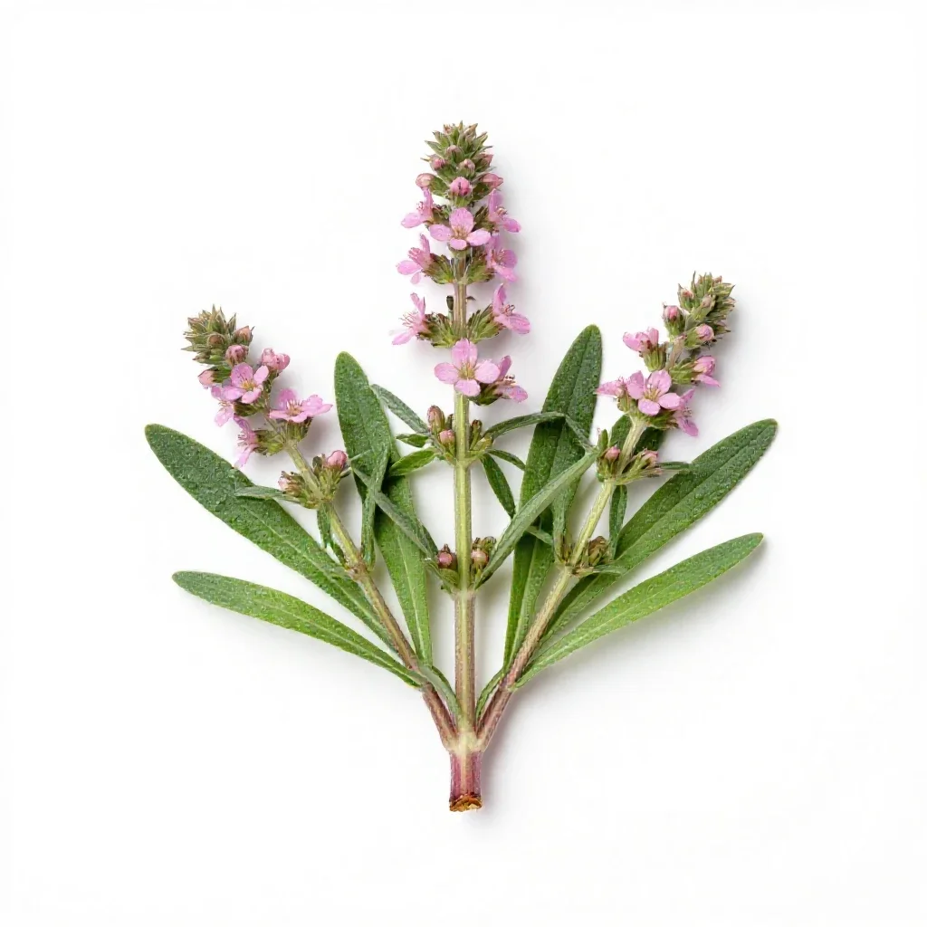 Pellitory-of-the-wall isolated on a white background