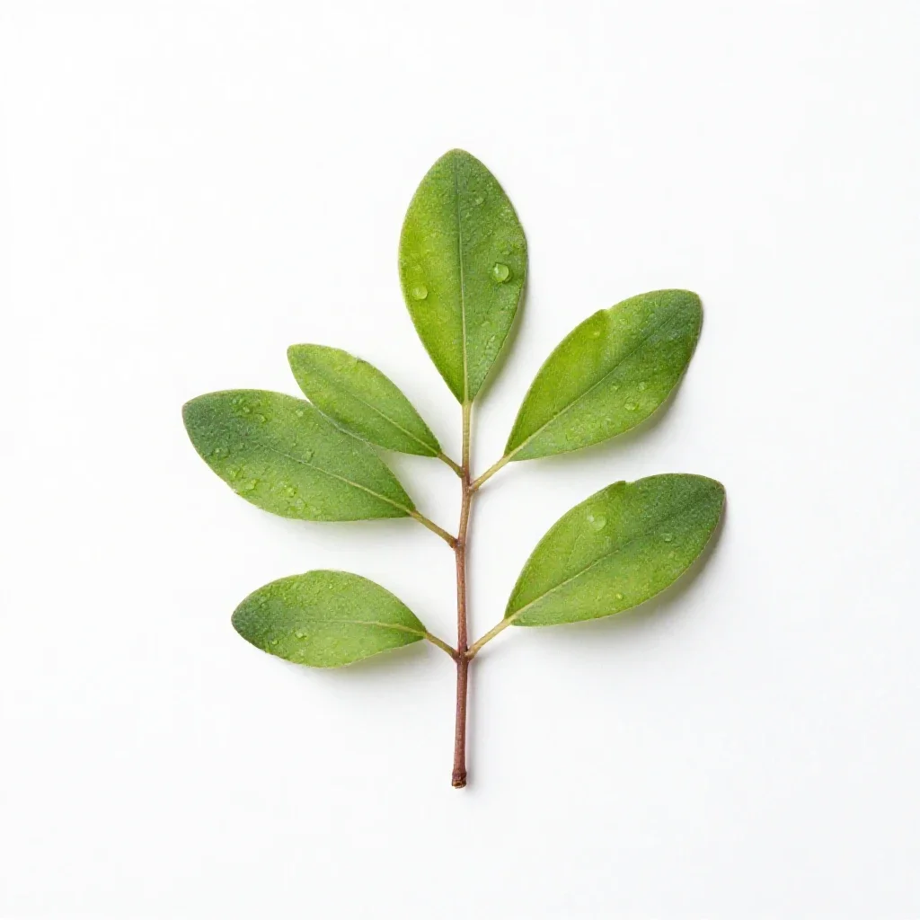 Pipsissewa isolated on a white background
