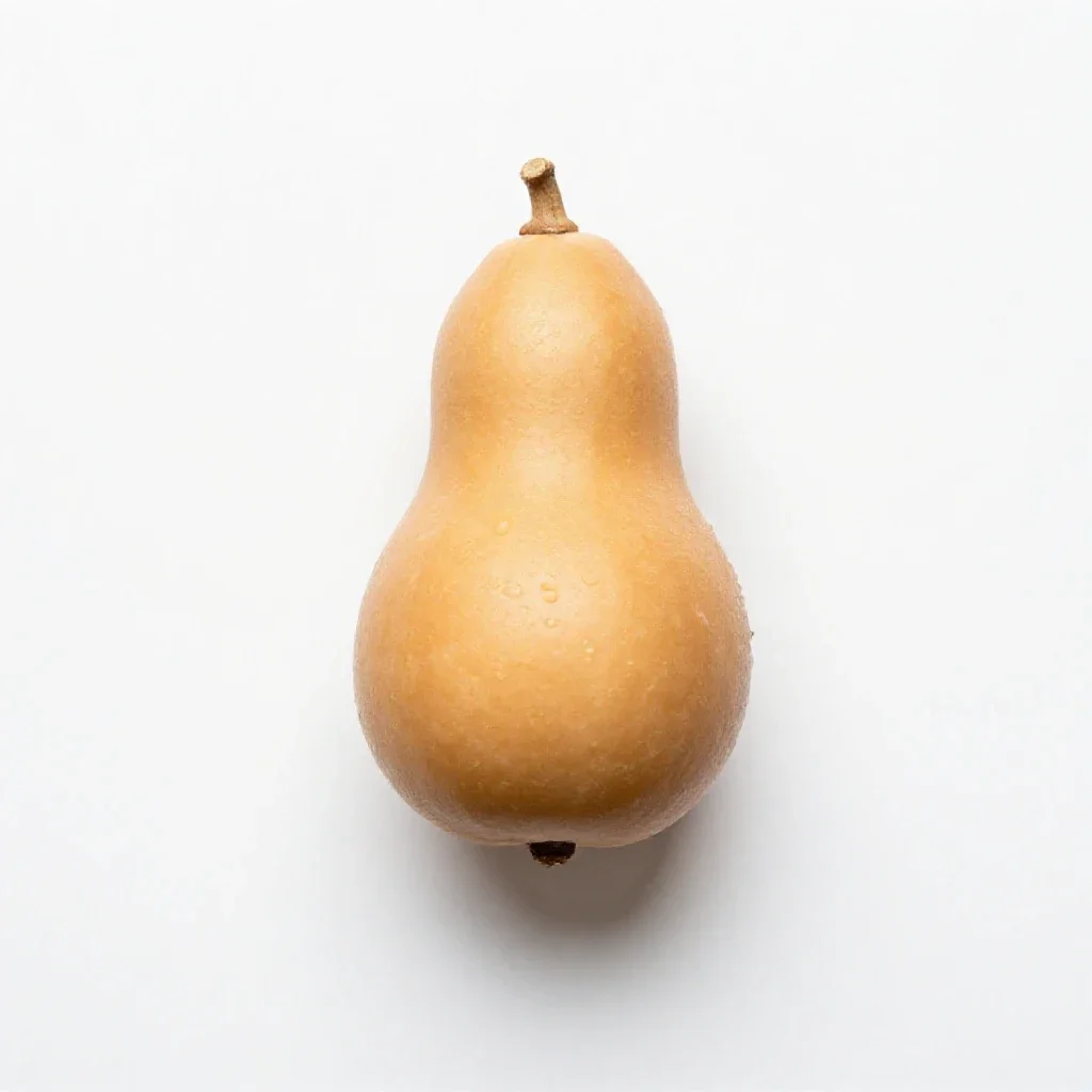 Prairie gourd isolated on a white background