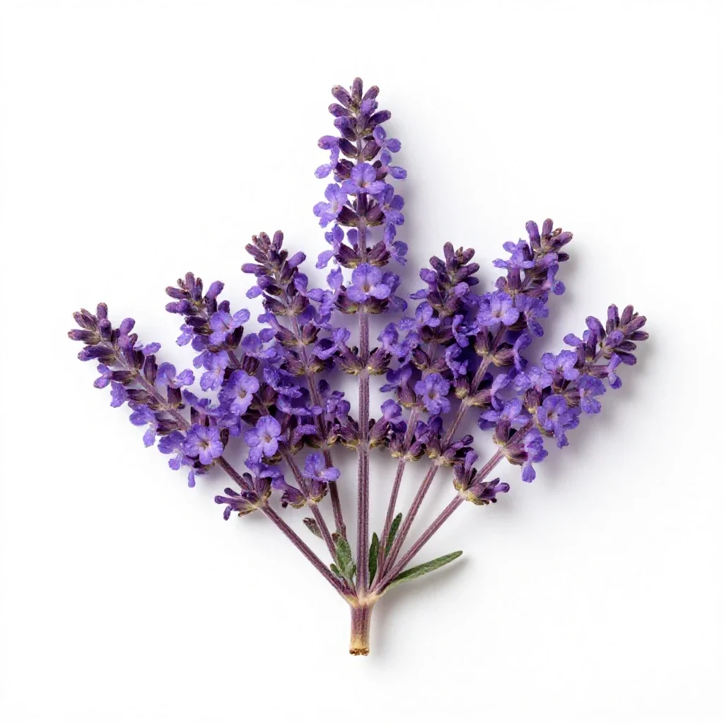 Purple milk vetch isolated on a white background