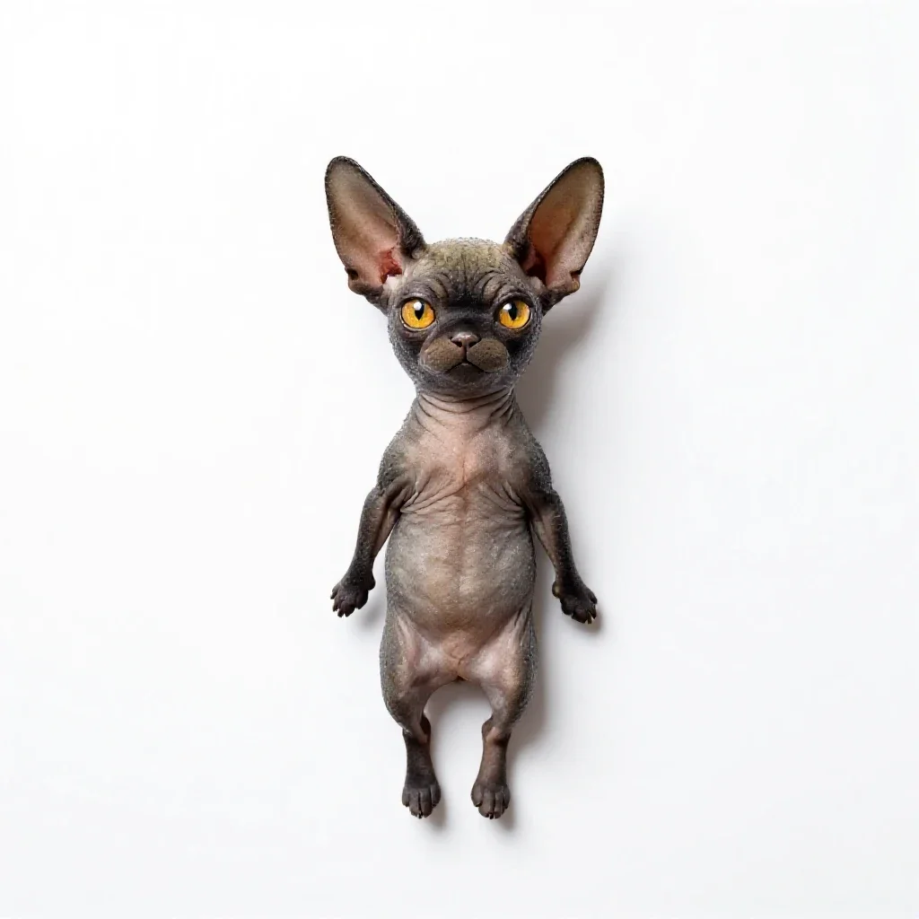 Pyxie isolated on a white background