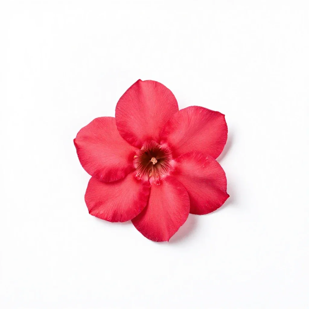 Roselle isolated on a white background