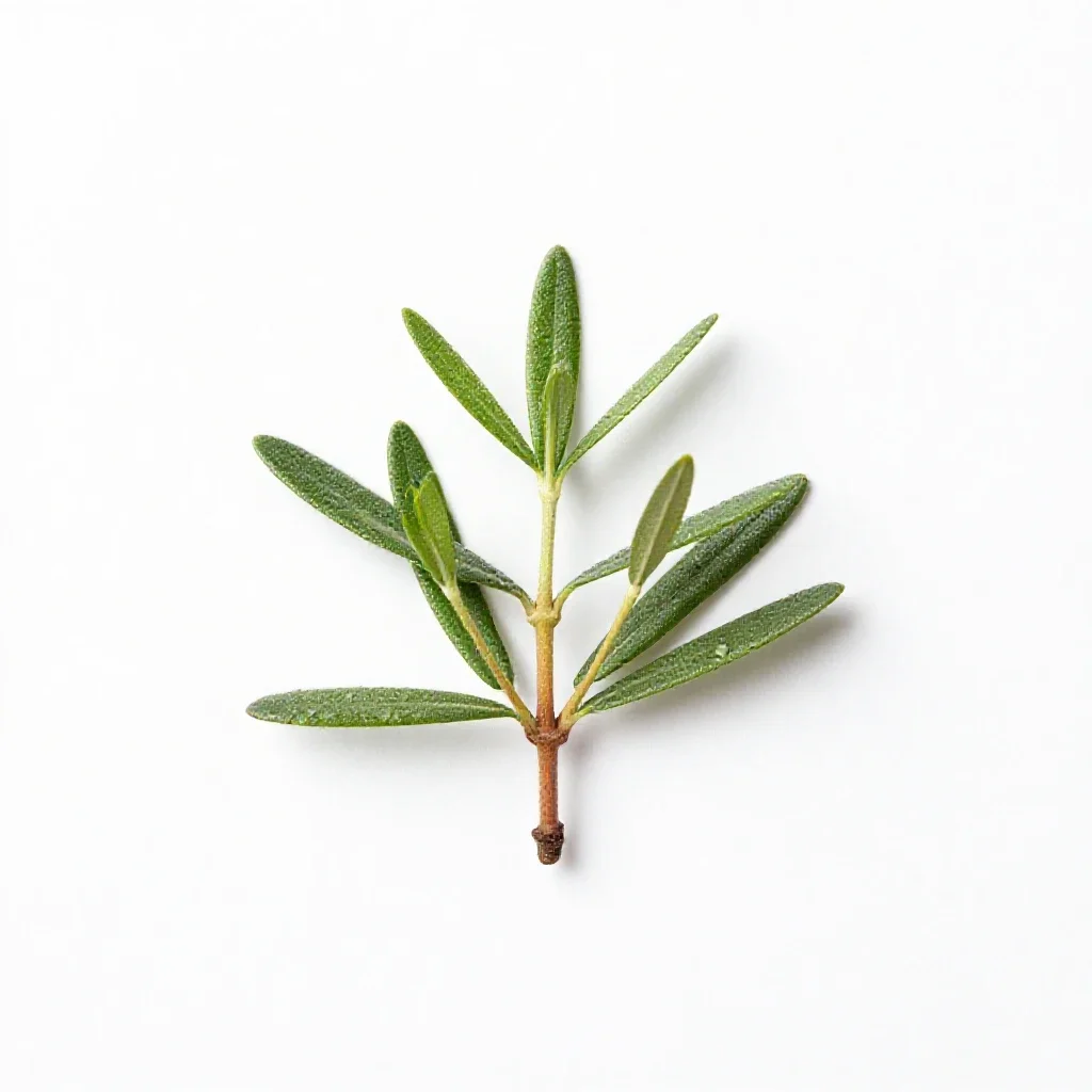 Sand myrtle isolated on a white background