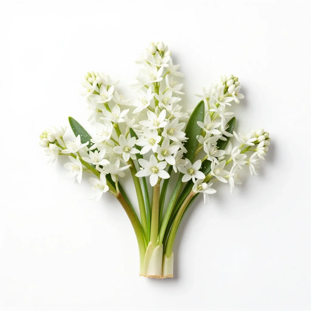 Sea squill isolated on a white background