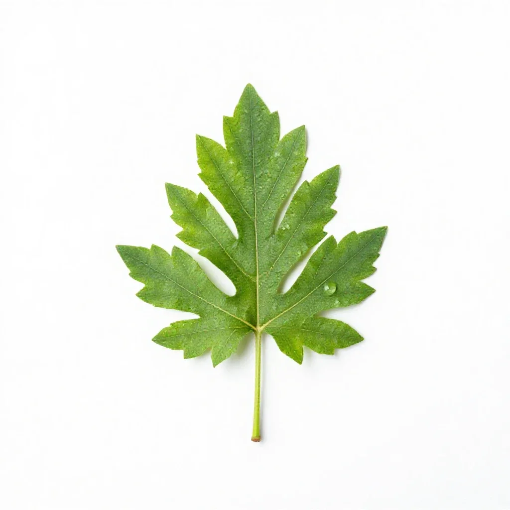 Senna isolated on a white background