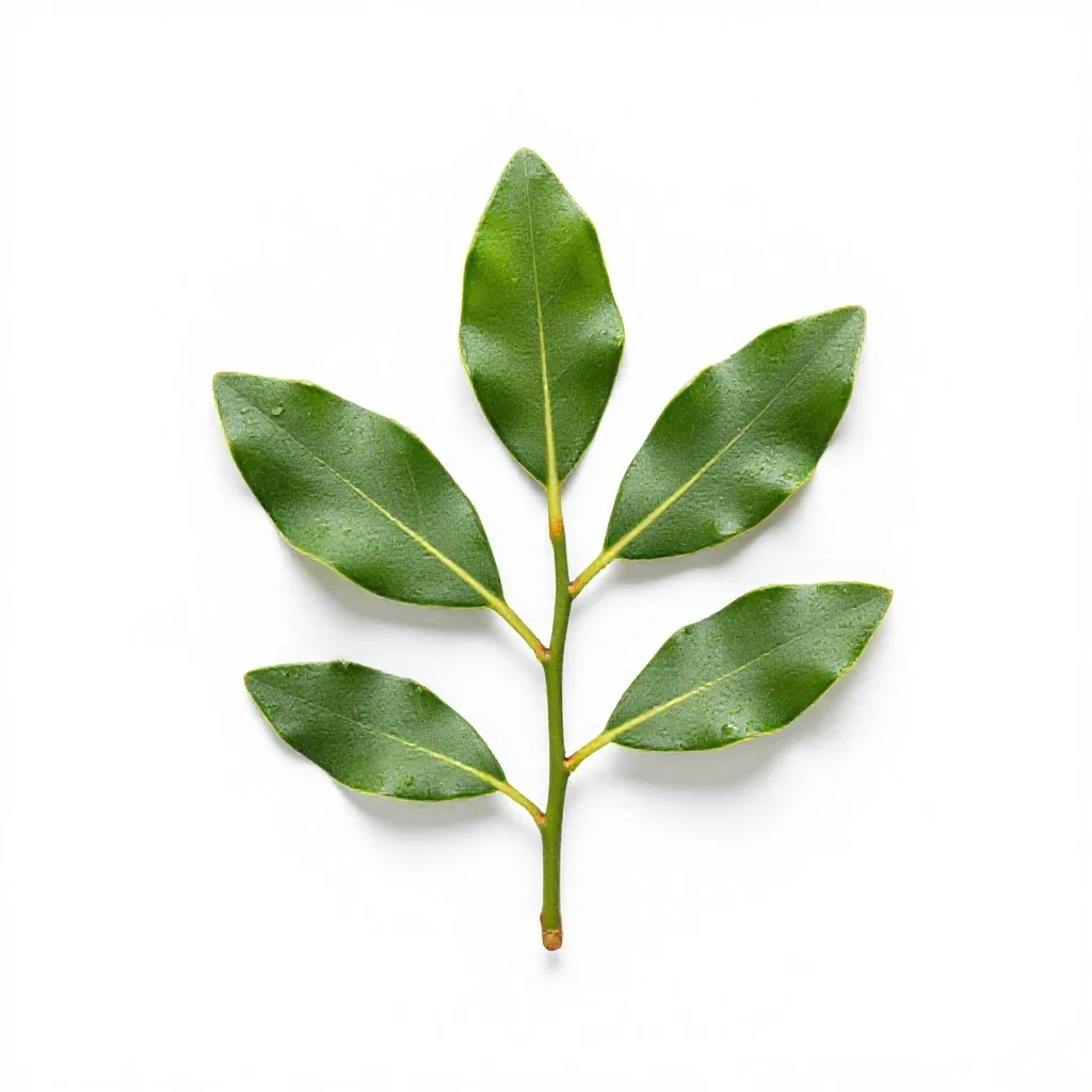Sheep laurel isolated on a white background