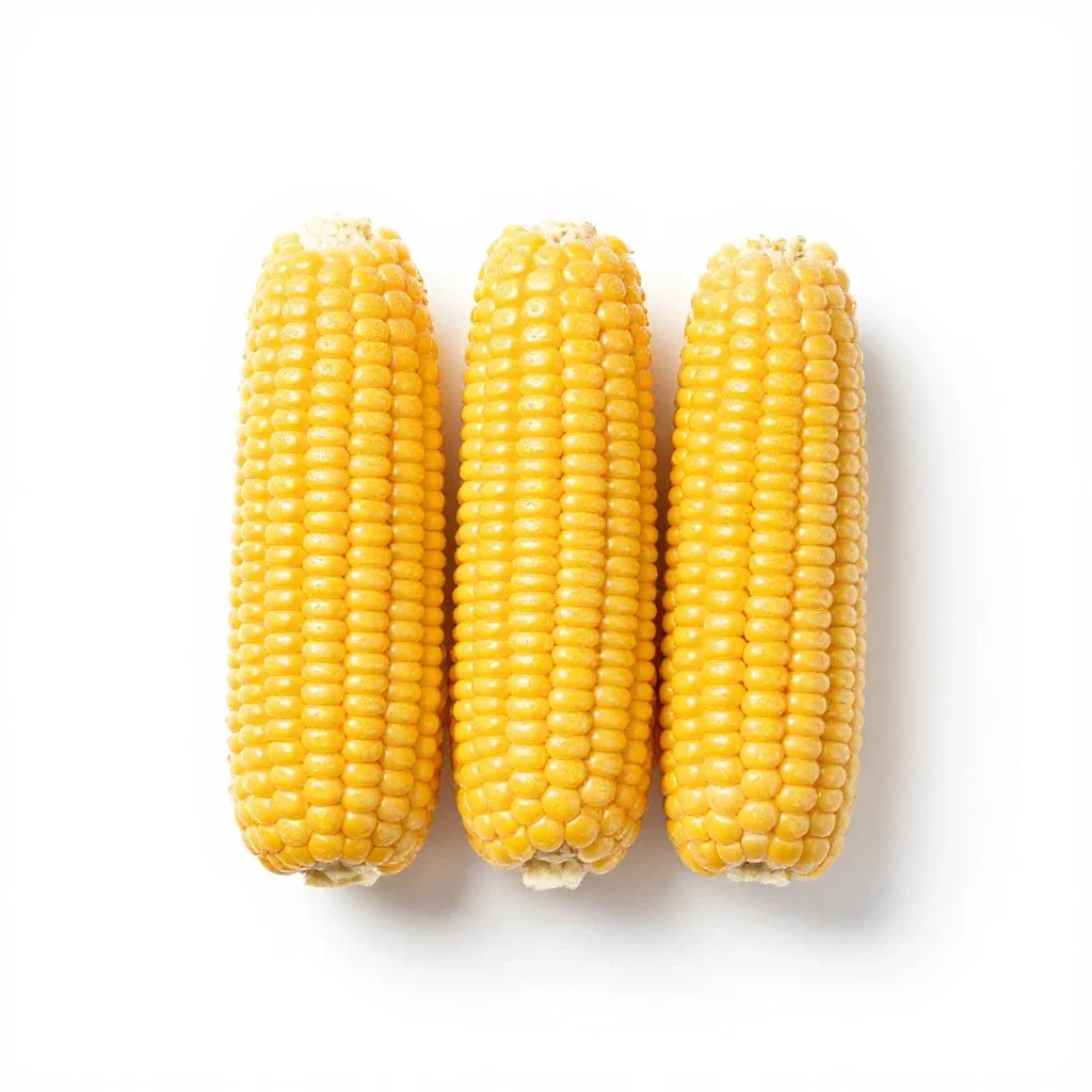 Soft corn isolated on a white background