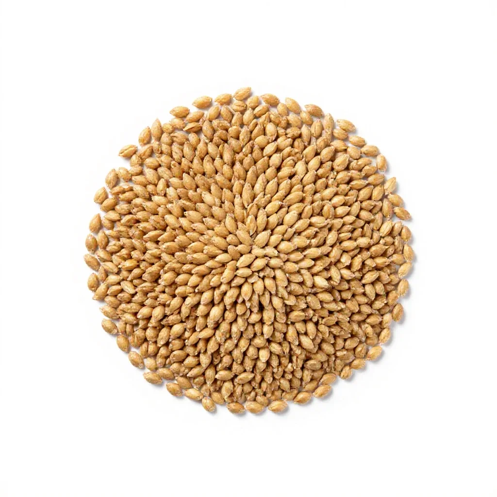 Spelt isolated on a white background
