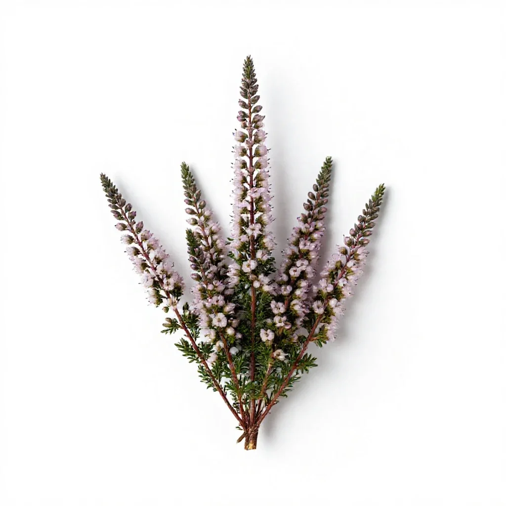 Spike heath isolated on a white background