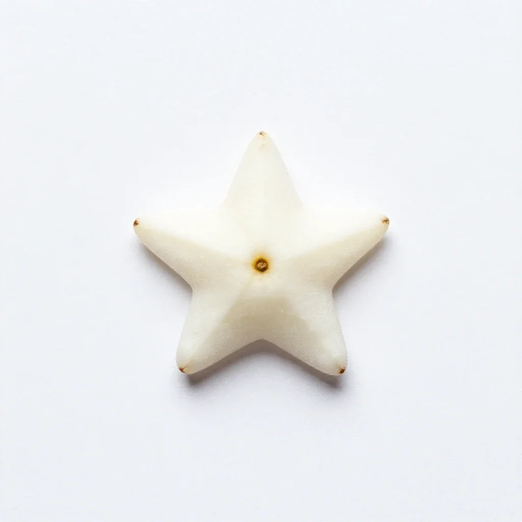 Star-of-Bethlehem isolated on a white background