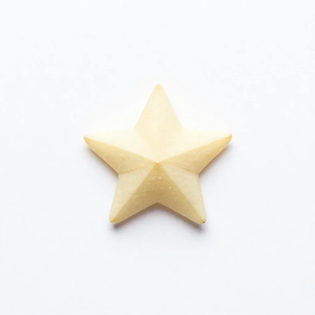 Starflower isolated on a white background