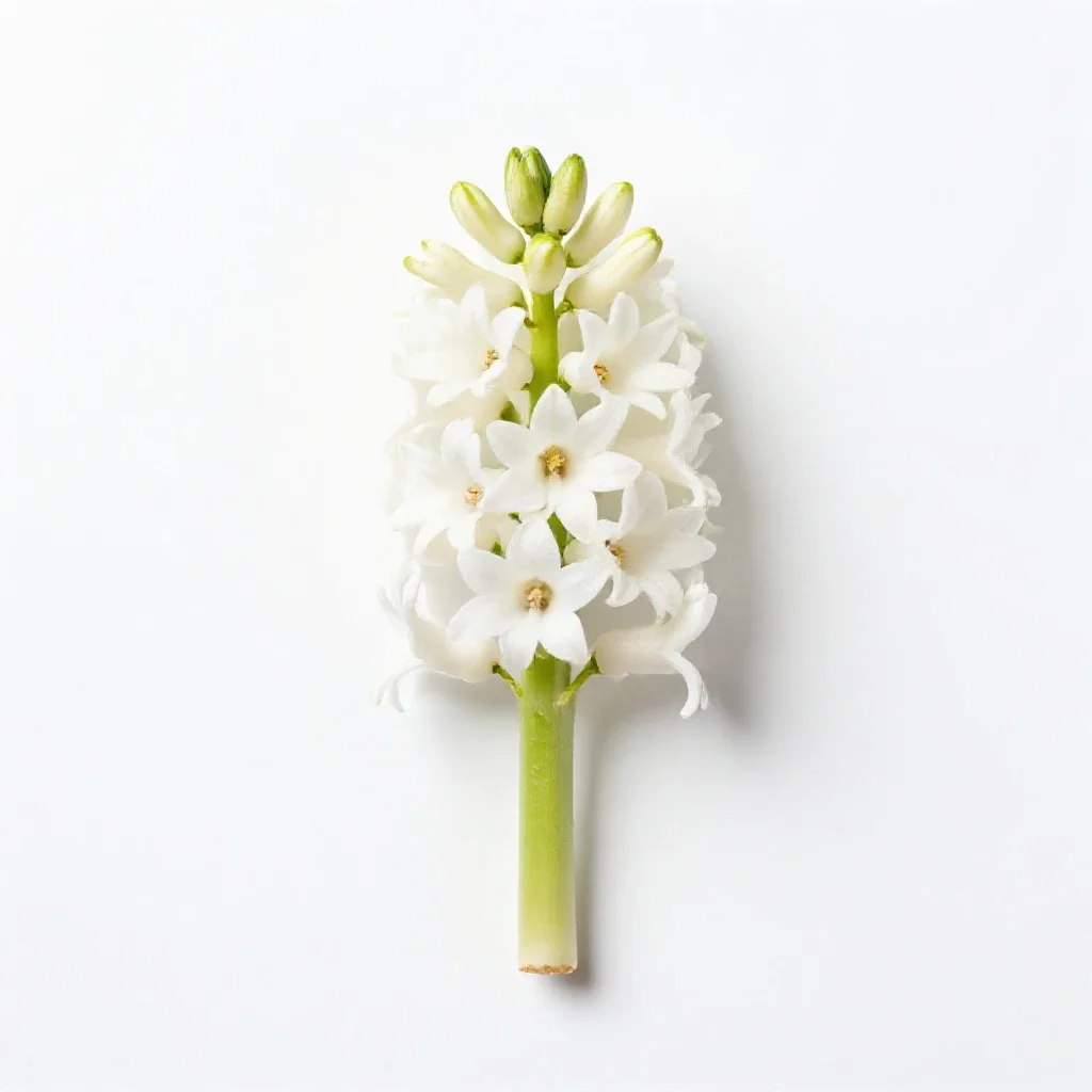 Summer hyacinth isolated on a white background