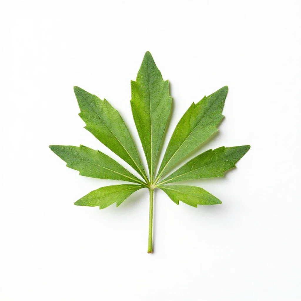 Sweet pepperbush isolated on a white background