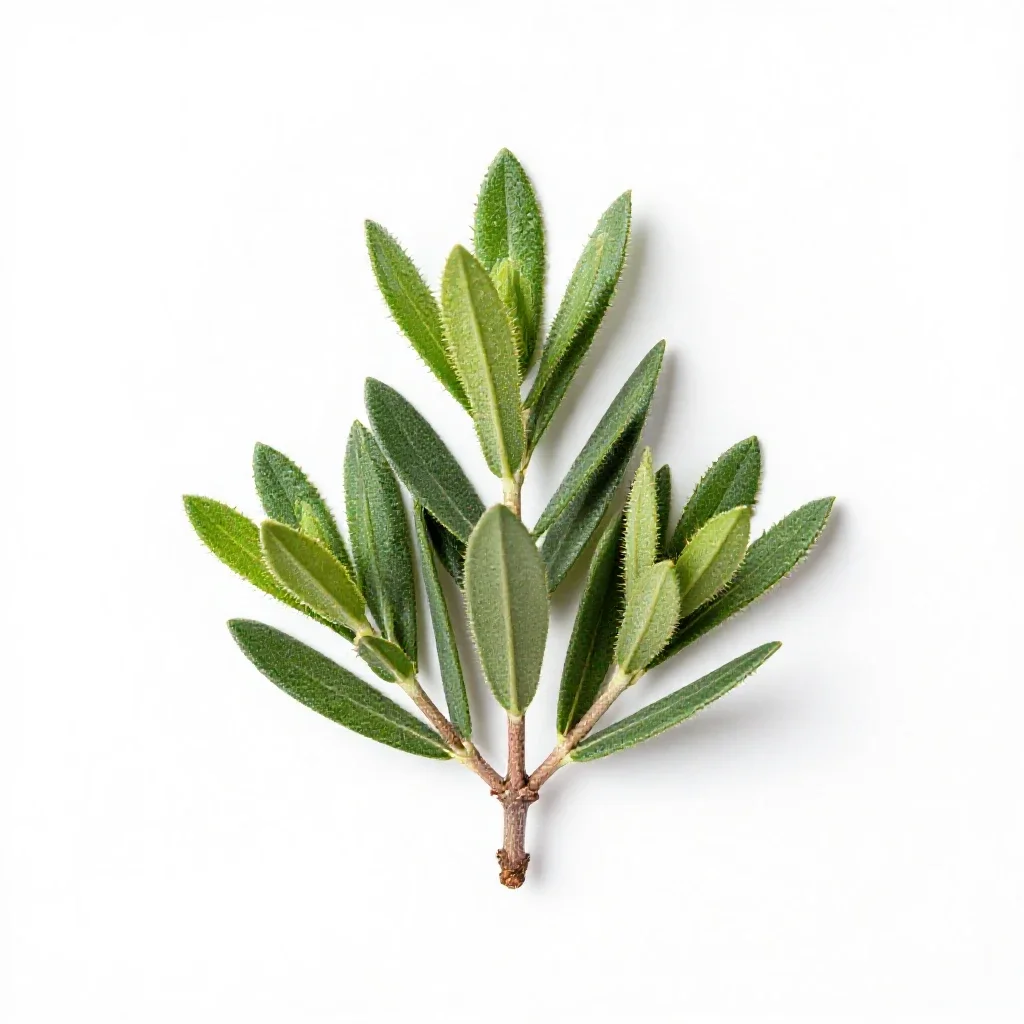 Tagasaste isolated on a white background