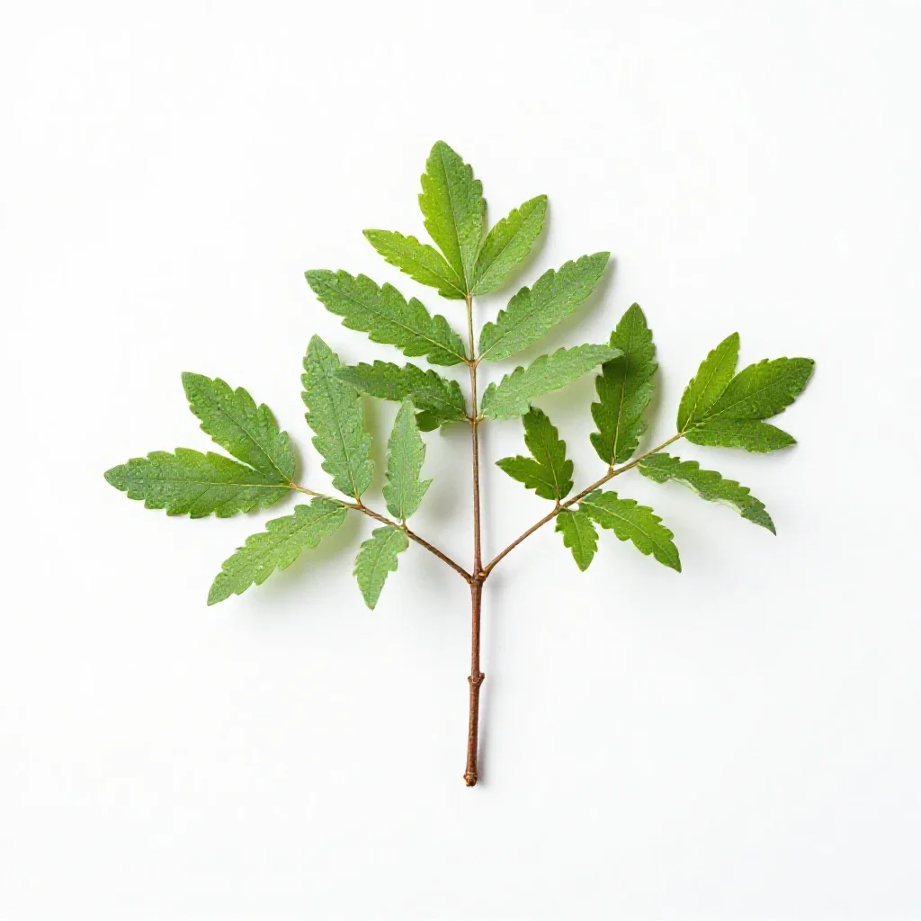 Tanglebush isolated on a white background