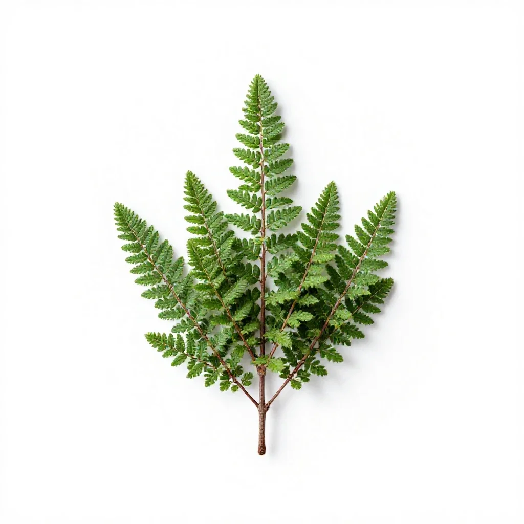 Tree heath isolated on a white background