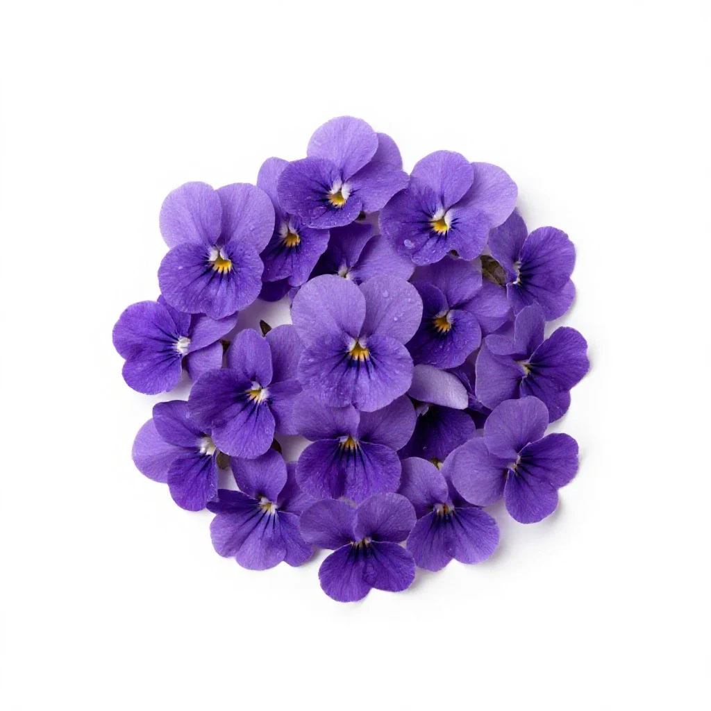 Violet isolated on a white background