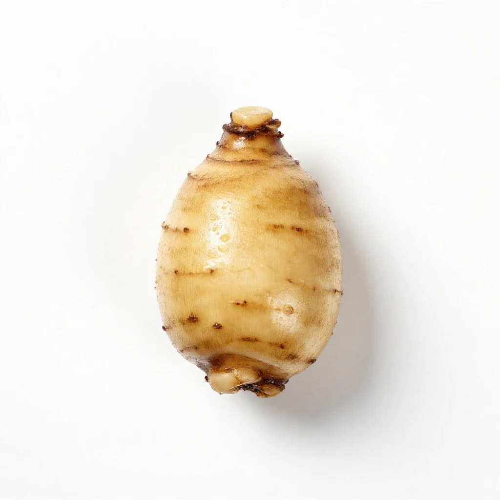 Water chestnut isolated on a white background