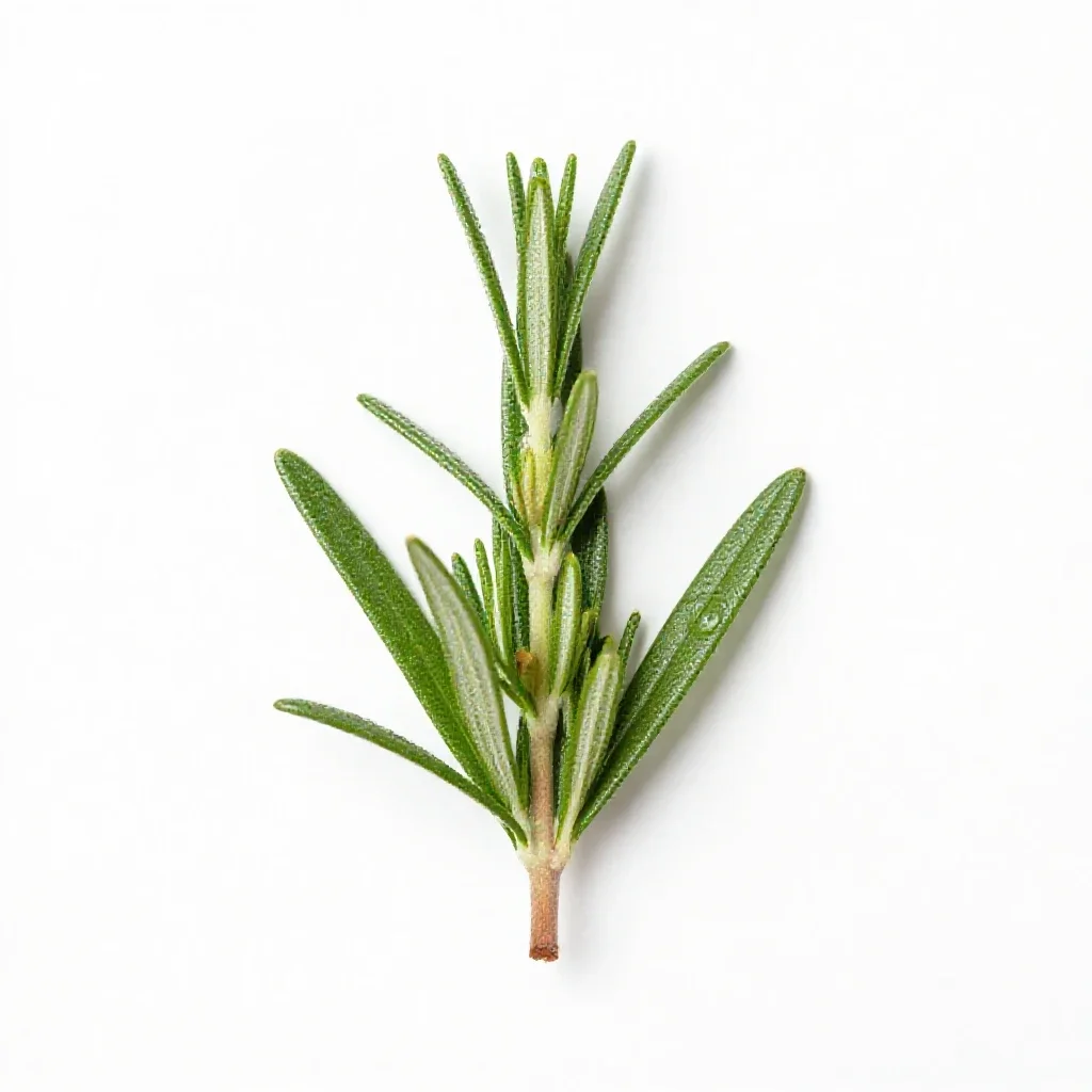 Wild rosemary isolated on a white background