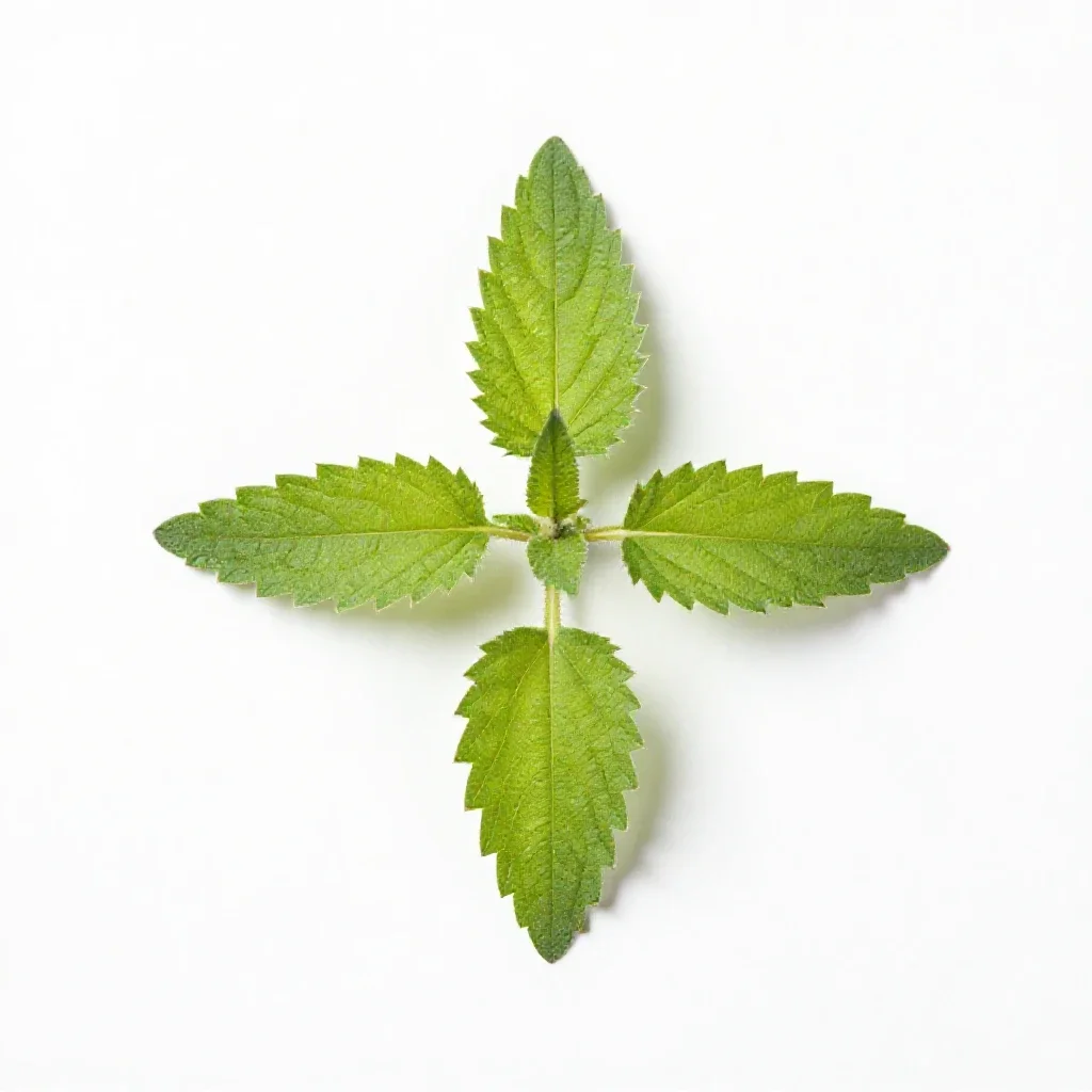 Wood nettle isolated on a white background