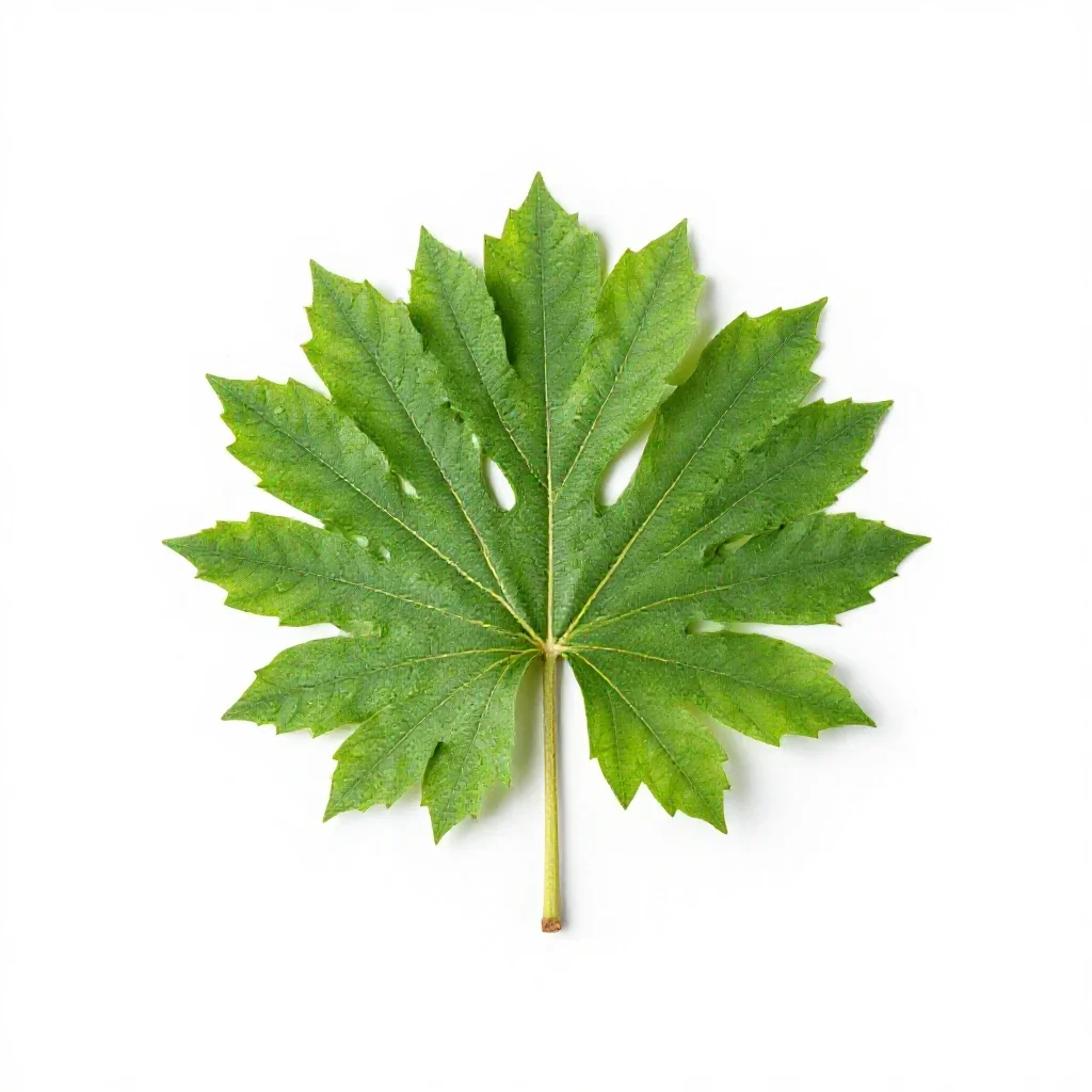 Abaca isolated on a white background