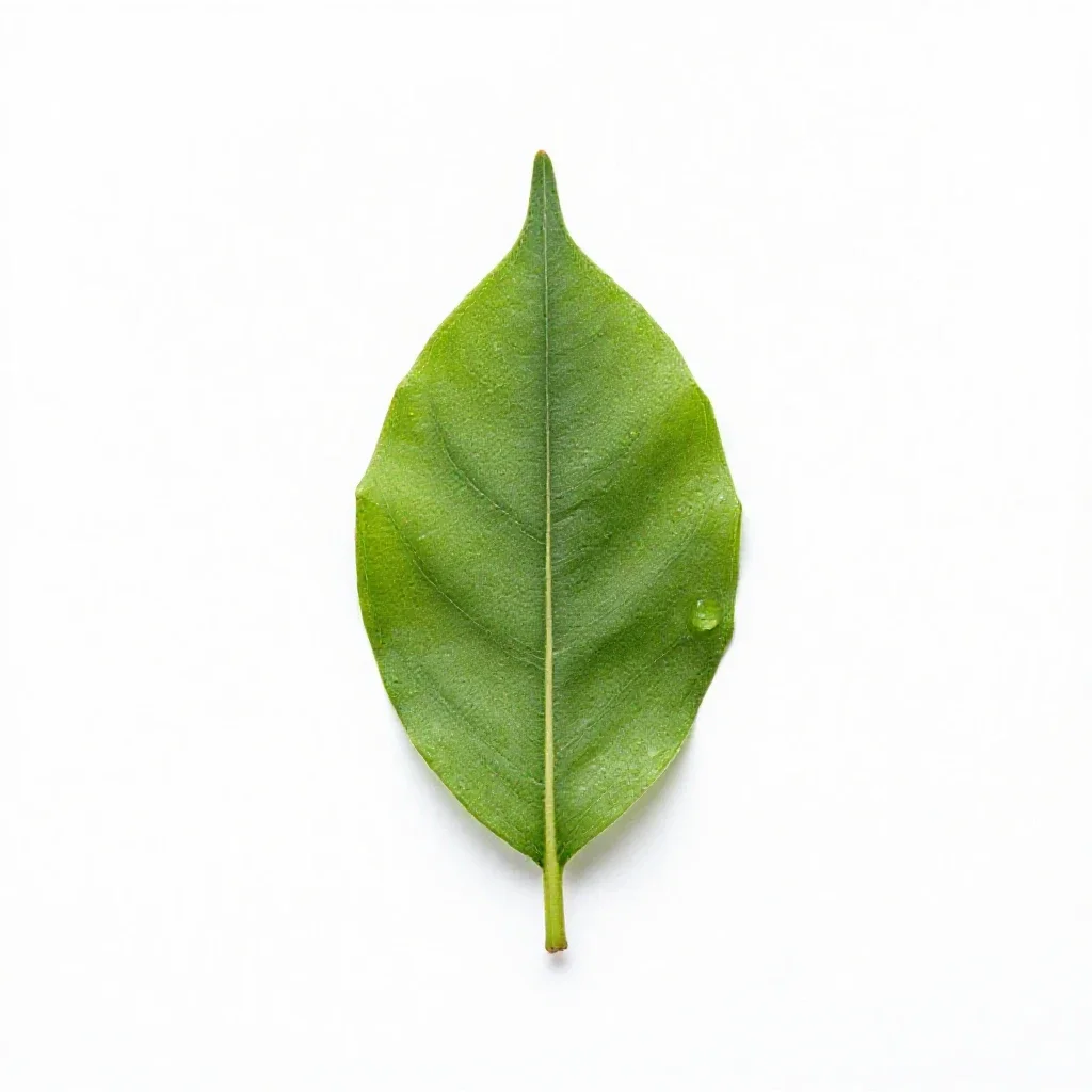 Abelmosk isolated on a white background