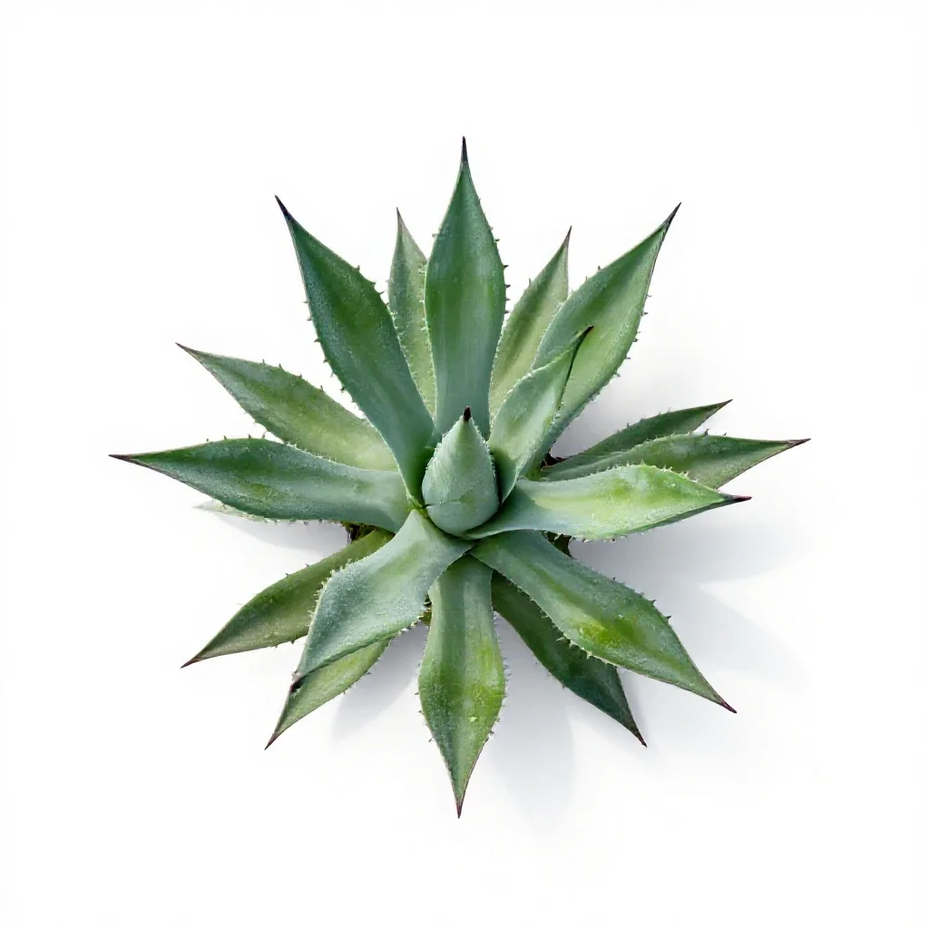 Agave isolated on a white background