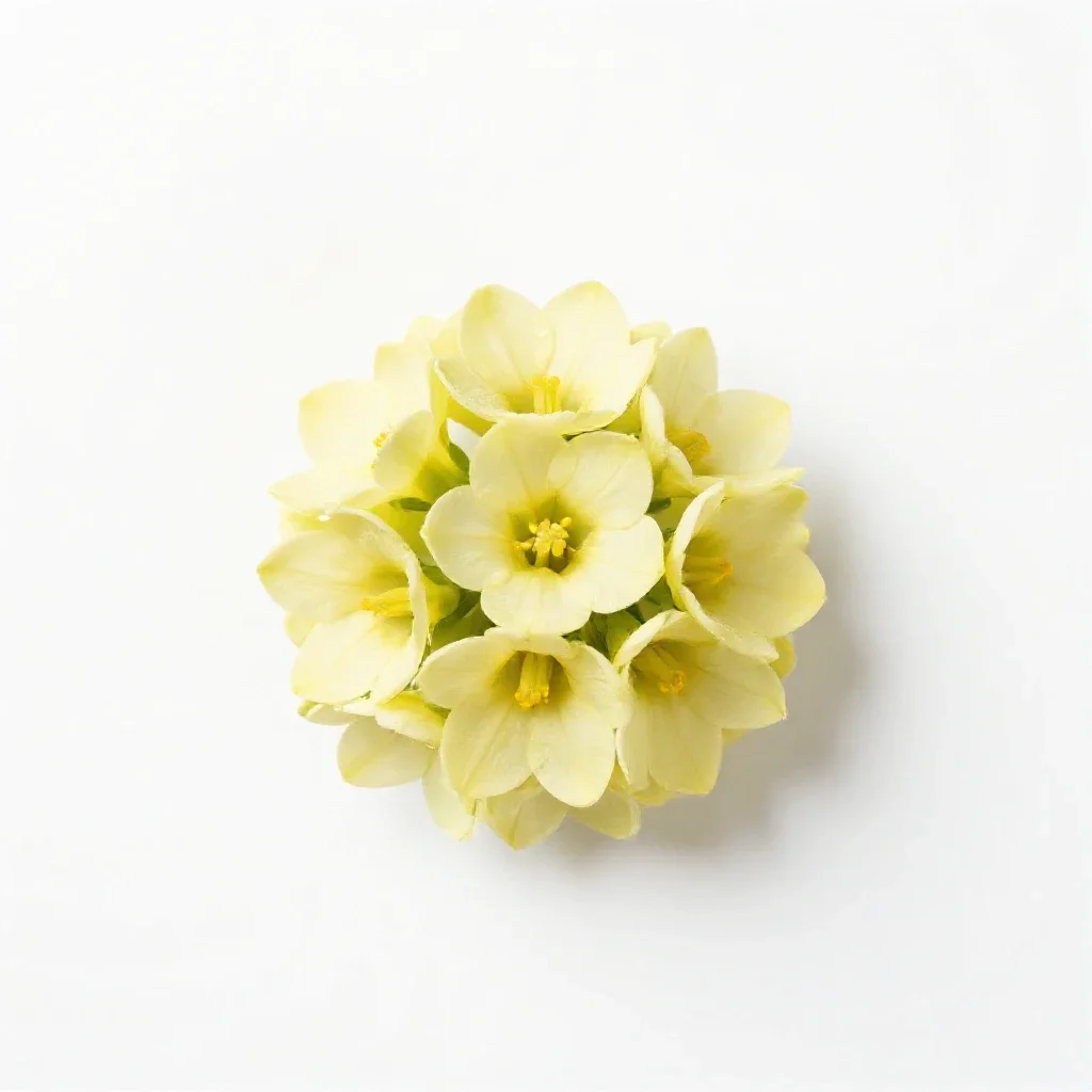 Albuca isolated on a white background