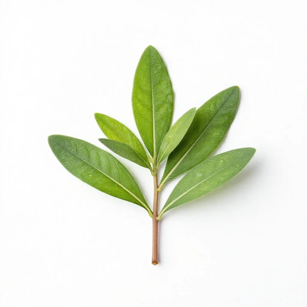 Althea isolated on a white background