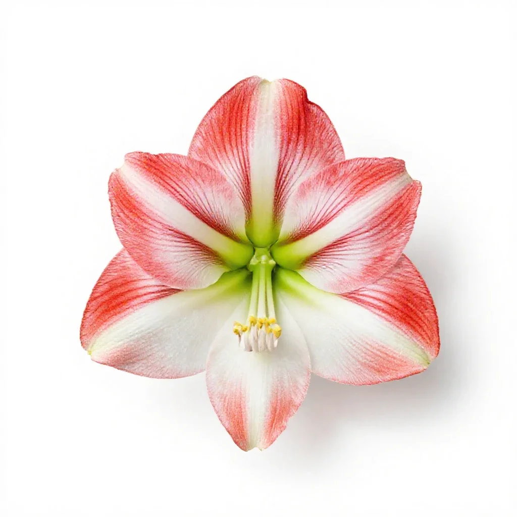 Amaryllis isolated on a white background