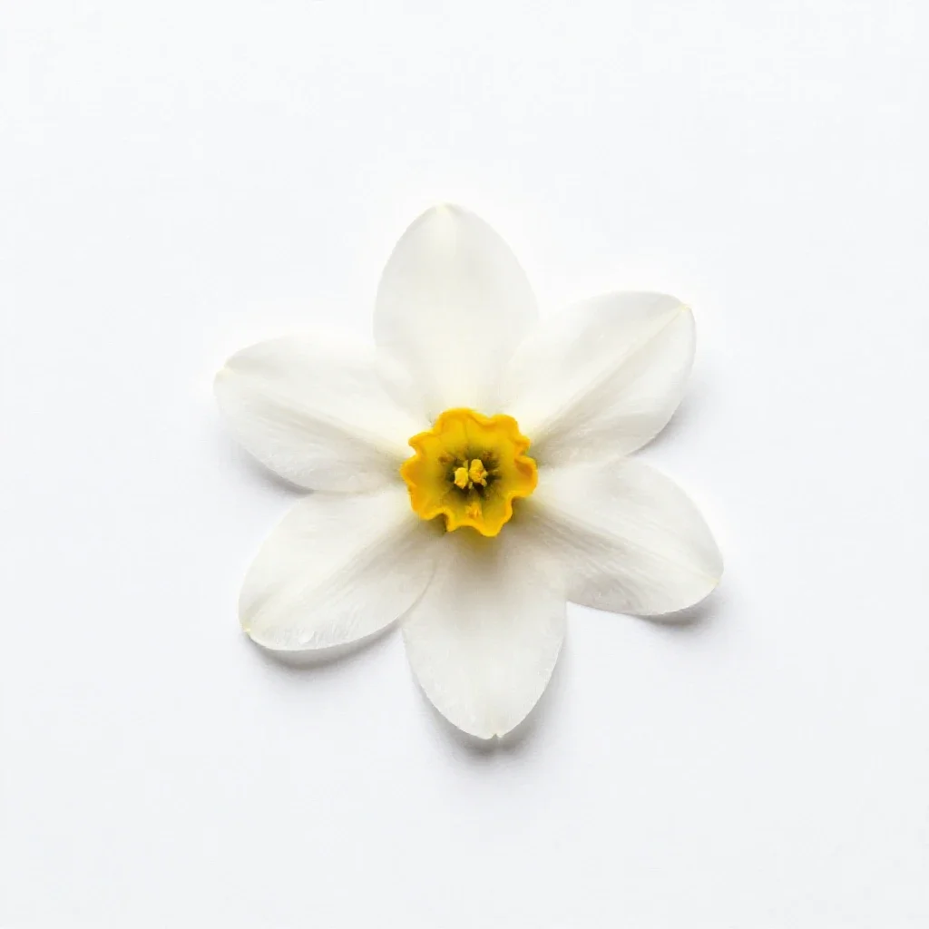 Asphodel isolated on a white background