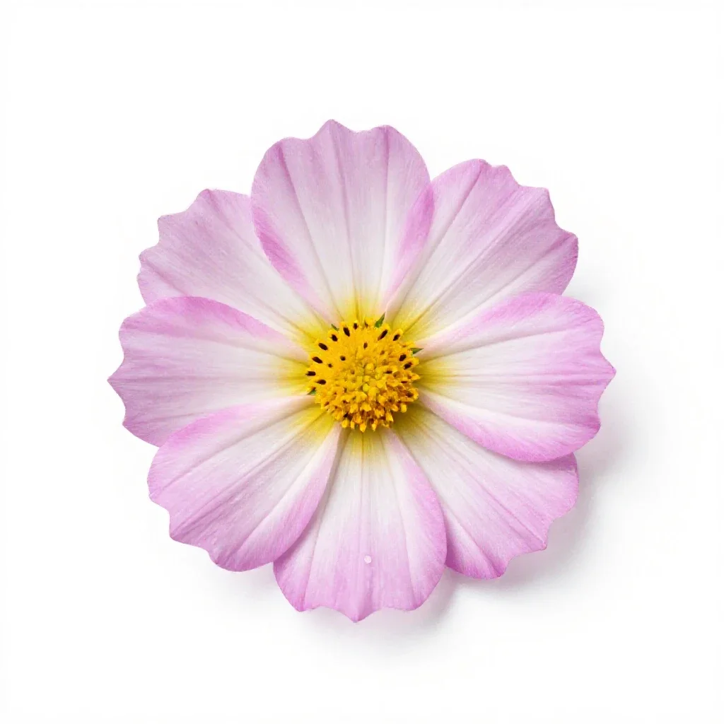Evening primrose isolated on a white background