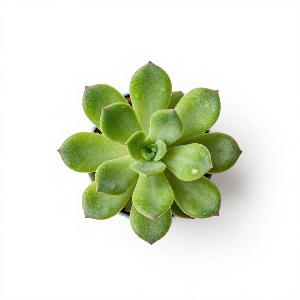 Iridaceous plant isolated on a white background