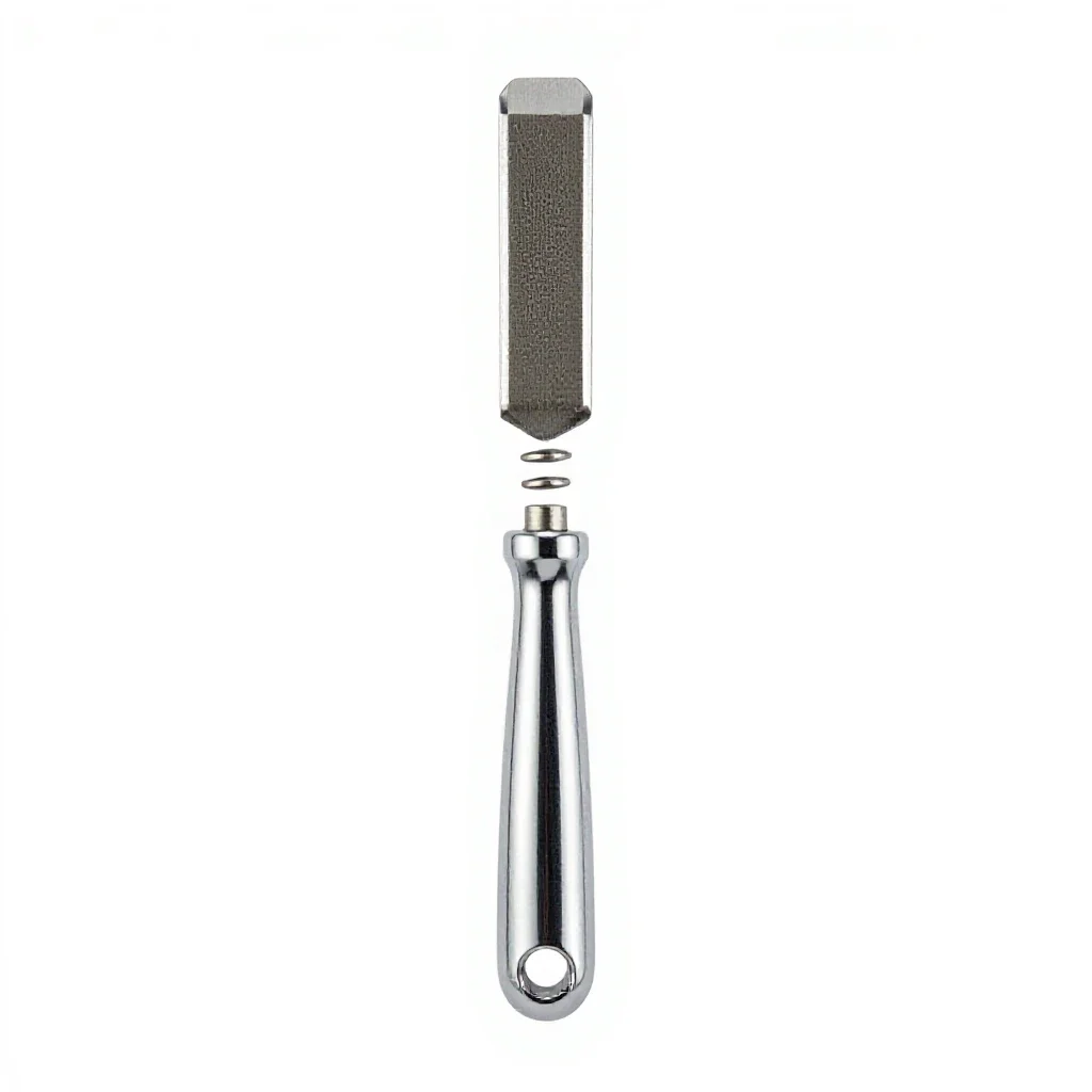 Farrier's rasp isolated on a white background