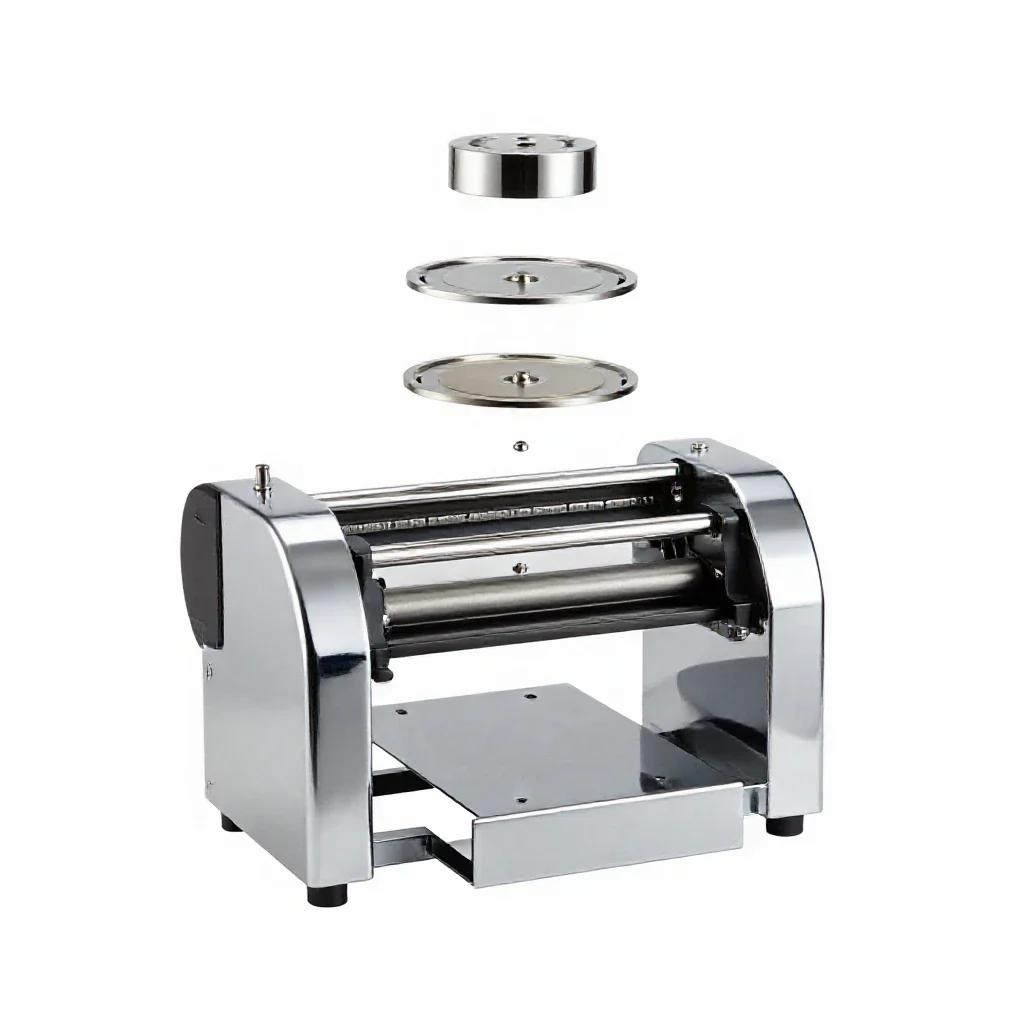 Printing press platen isolated on a white background