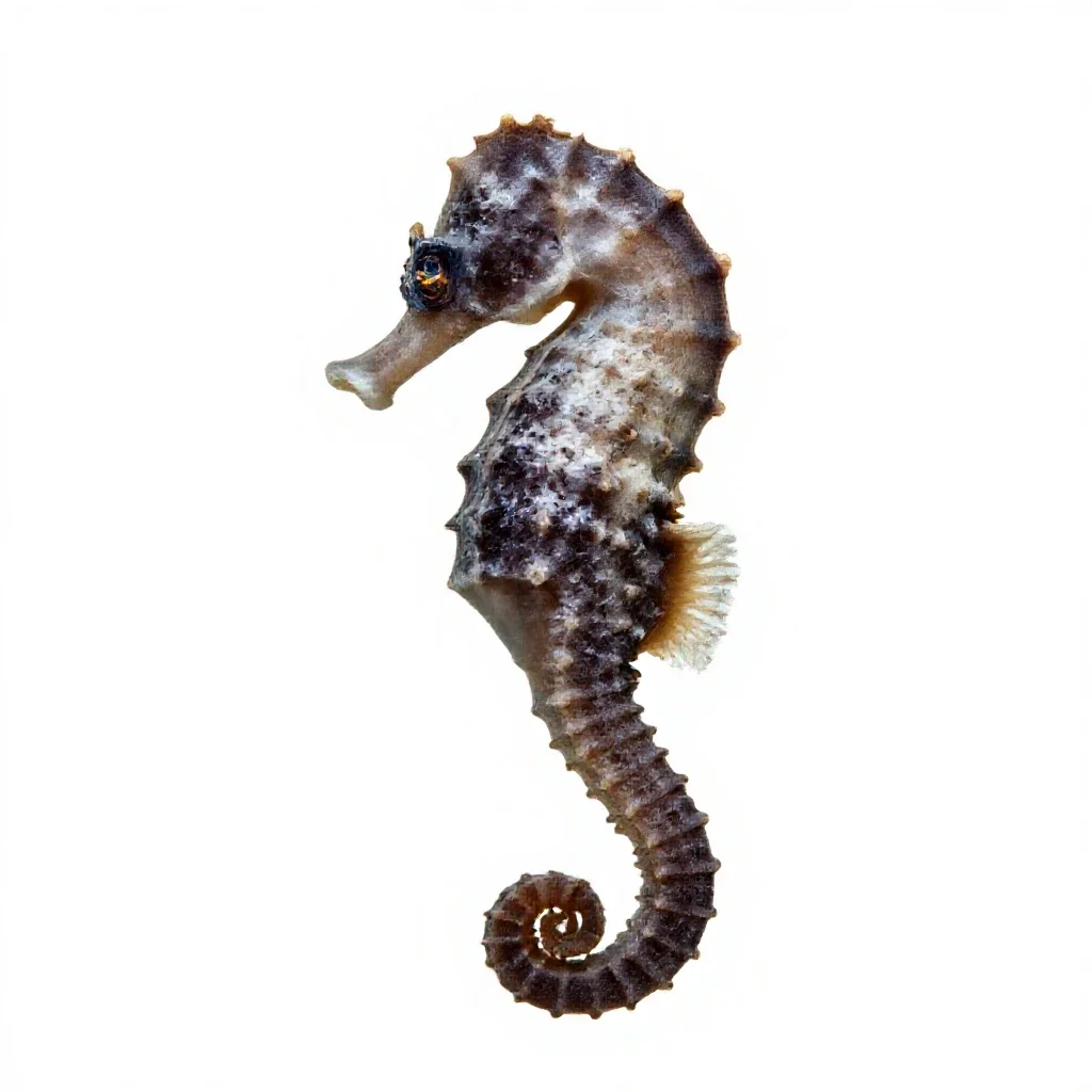 Seahorse isolated on a white background