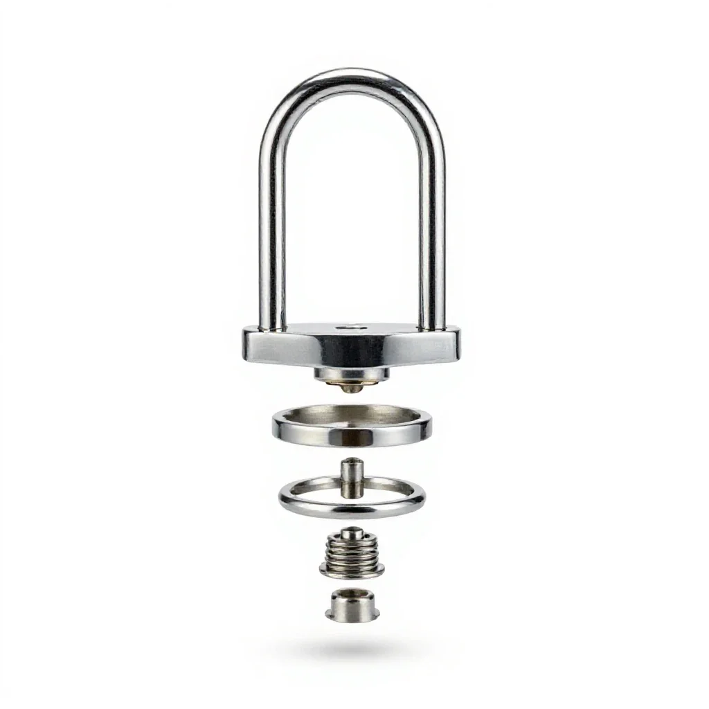 Rogue's lockpick roll isolated on a white background
