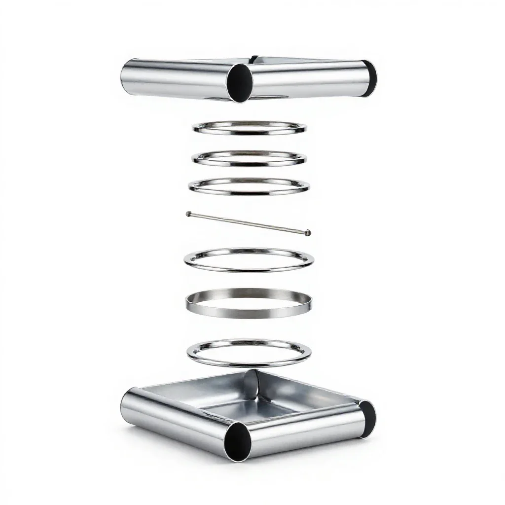 Scroll case isolated on a white background