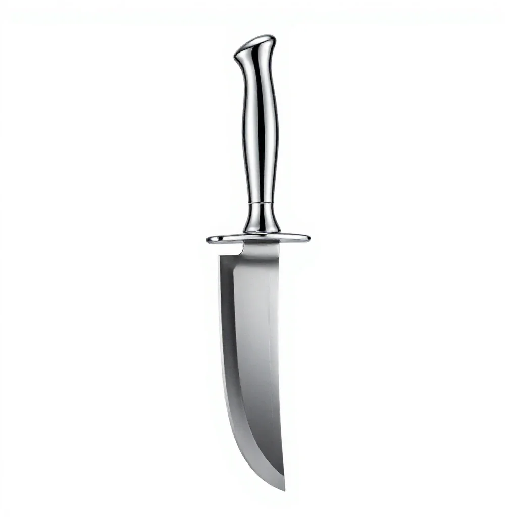 Orcish cleaver isolated on a white background