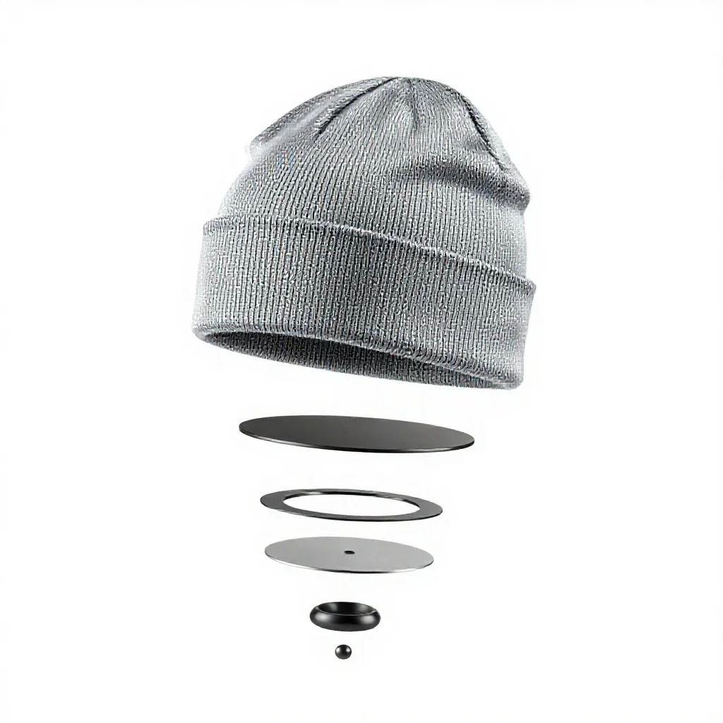 Beanie isolated on a white background