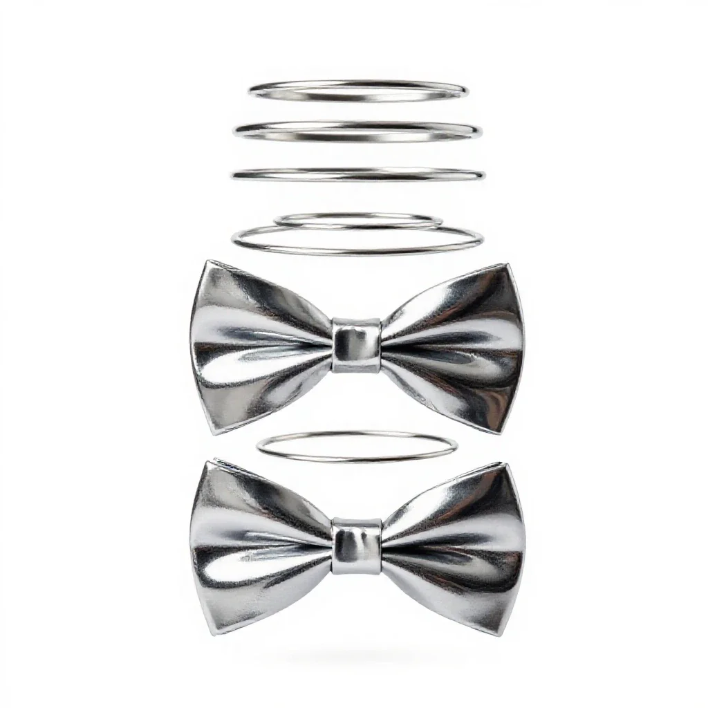 Bow tie isolated on a white background